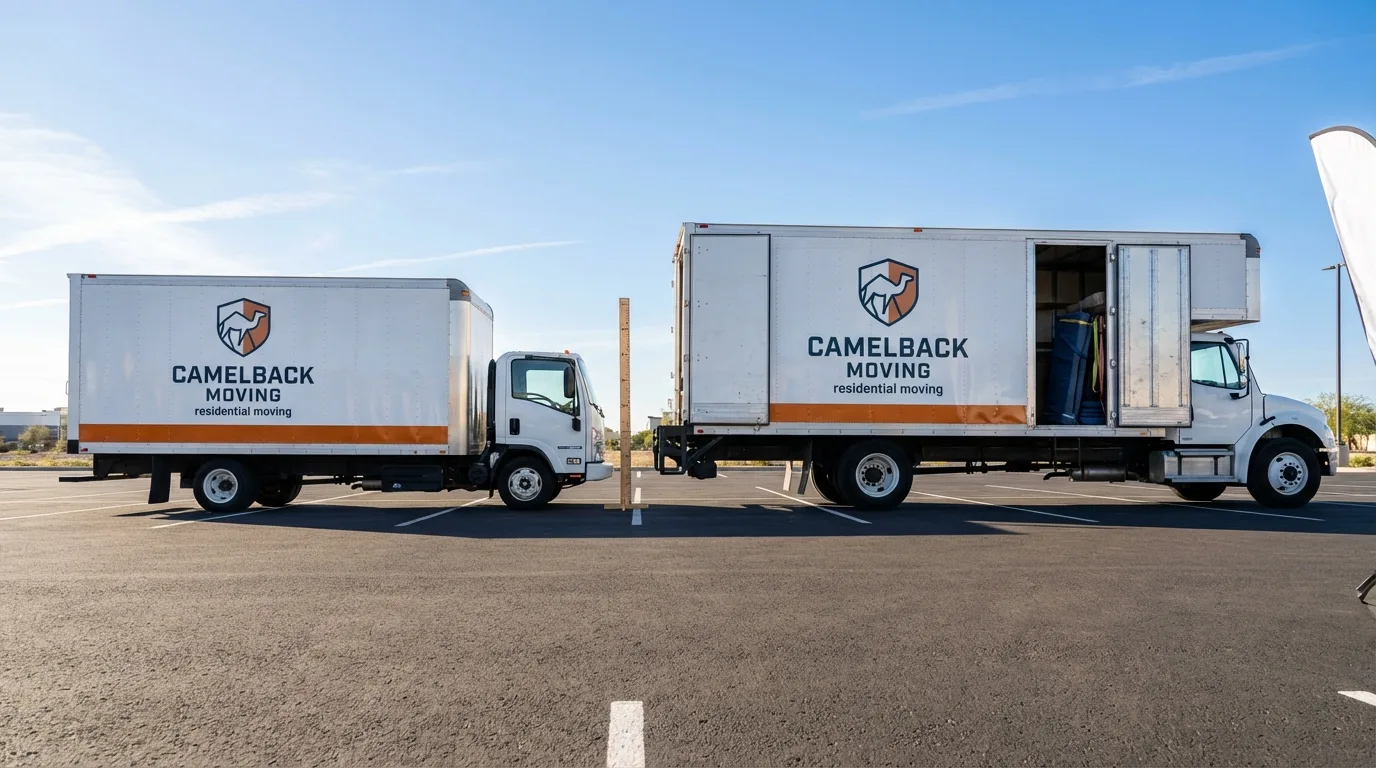 Moving truck size capacity guide in Girdwood